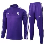 Real Madrid Trainingssweaterset Heren 2025/26 Kwartrits Purper