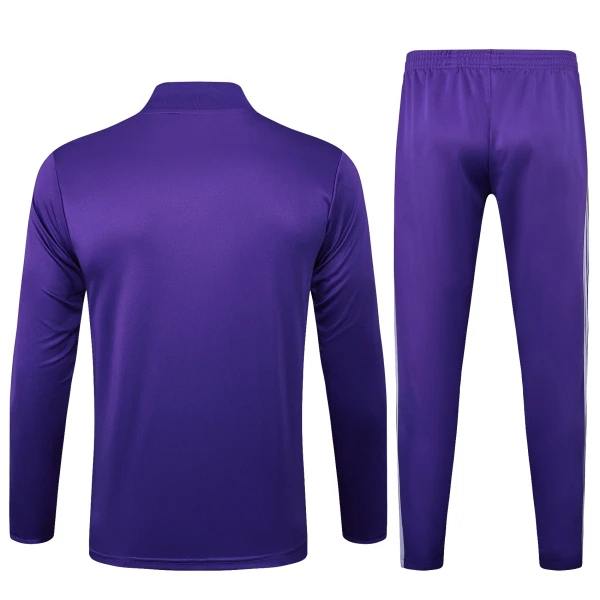 Real Madrid Trainingssweaterset Heren 2025/26 Kwartrits Purper