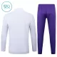 Real Madrid Trainingssweaterset Kind 2025/26 Kwartrits Witte