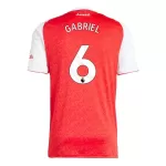 Arsenal Gabriel 6 Shirt Heren Thuis 2025/26