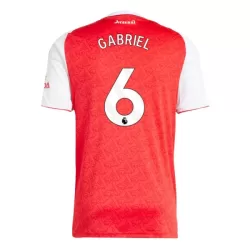 Arsenal Gabriel 6 Shirt Heren Thuis 2025/26 Arsenal Gabriel 6 Shirt Heren Thuis 2025/26