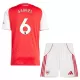 Arsenal Gabriel 6 Tenue Kind Thuis 2025/26 Arsenal Gabriel 6 Tenue Kind Thuis 2025/26