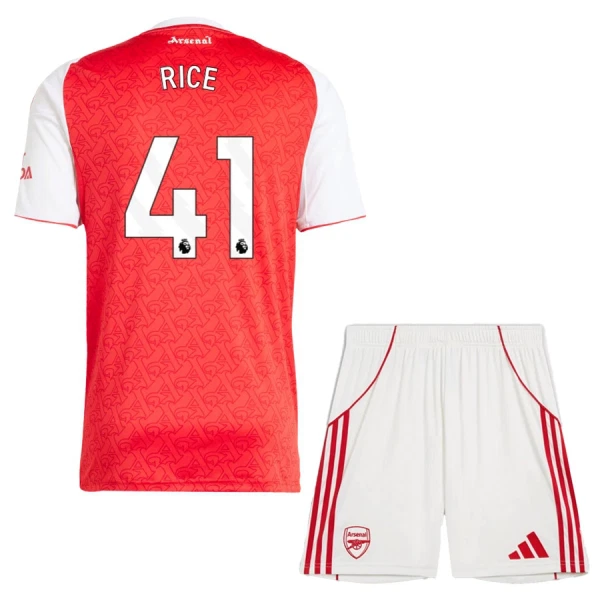 Arsenal Rice 41 Tenue Kind Thuis 2025/26 Arsenal Rice 41 Tenue Kind Thuis 2025/26