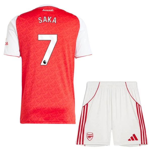 Arsenal Saka 7 Tenue Kind Thuis 2025/26 Arsenal Saka 7 Tenue Kind Thuis 2025/26