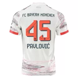 FC Bayern München Aleksandar Pavlovic 45 Shirt Heren Uit 2025/26 FC Bayern München Aleksandar Pavlovic 45 Shirt Heren Uit 2025/26