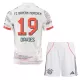 FC Bayern München Alphonso Davies 19 Tenue Kind Uit 2025/26 FC Bayern München Alphonso Davies 19 Tenue Kind Uit 2025/26