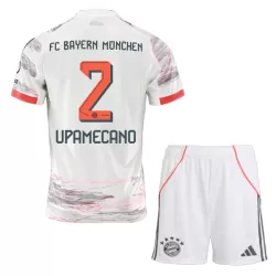FC Bayern München Dayot Upamecano 2 Tenue Kind Uit 2025/26 FC Bayern München Dayot Upamecano 2 Tenue Kind Uit 2025/26