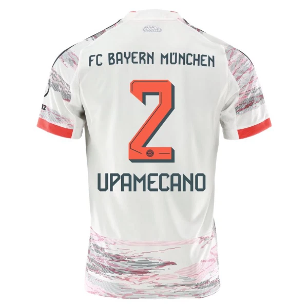 FC Bayern München Dayot Upamecano 2 Tenue Kind Uit 2025/26