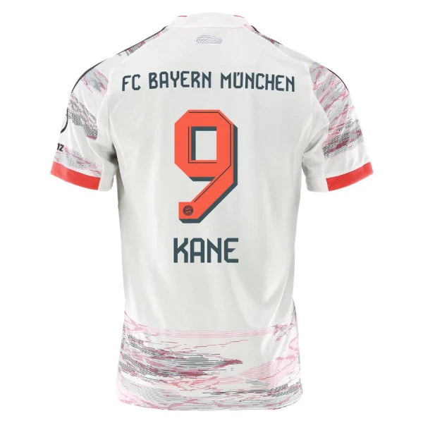 FC Bayern München Harry Kane 9 Shirt Heren Uit 2025/26 FC Bayern München Harry Kane 9 Shirt Heren Uit 2025/26