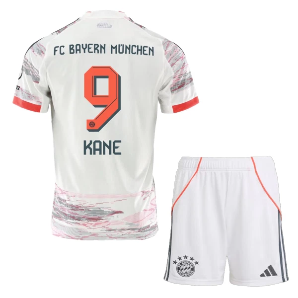 FC Bayern München Harry Kane 9 Tenue Kind Uit 2025/26 FC Bayern München Harry Kane 9 Tenue Kind Uit 2025/26