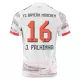 FC Bayern München J. Palhinha 16 Shirt Heren Uit 2025/26 FC Bayern München J. Palhinha 16 Shirt Heren Uit 2025/26