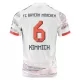 FC Bayern München Joshua Kimmich 6 Shirt Heren Uit 2025/26 FC Bayern München Joshua Kimmich 6 Shirt Heren Uit 2025/26
