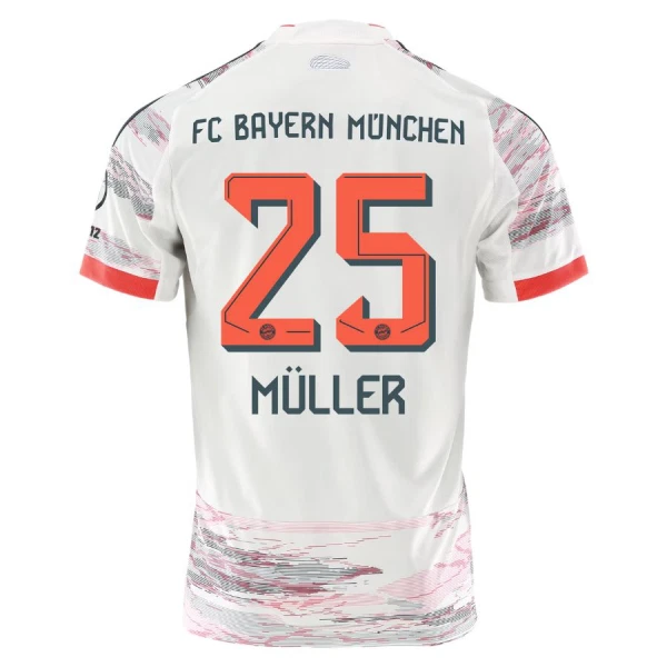 FC Bayern München Thomas Müller 25 Tenue Kind Uit 2025/26