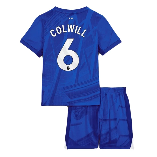 Chelsea Colwill 6 Tenue Kind Thuis 2025/26 Chelsea Colwill 6 Tenue Kind Thuis 2025/26
