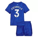 Chelsea Cucurella 3 Tenue Kind Thuis 2025/26