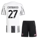 Juventus Cambiaso 27 Tenue Kind Thuis 2025/26
