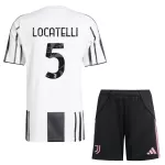 Juventus Locatelli 5 Tenue Kind Thuis 2025/26