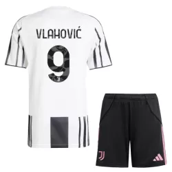 Juventus Vlahovic 9 Tenue Kind Thuis 2025/26 Juventus Vlahovic 9 Tenue Kind Thuis 2025/26