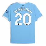 Manchester City Bernardo 20 Shirt Heren Thuis 2025/26