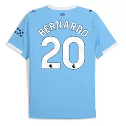 Manchester City Bernardo 20 Shirt Heren Thuis 2025/26 Manchester City Bernardo 20 Shirt Heren Thuis 2025/26