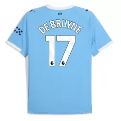 Manchester City De Bruyne 17 Shirt Heren Thuis 2025/26 Manchester City De Bruyne 17 Shirt Heren Thuis 2025/26