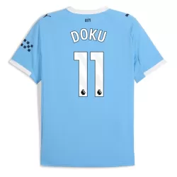 Manchester City Doku 11 Shirt Heren Thuis 2025/26 Manchester City Doku 11 Shirt Heren Thuis 2025/26
