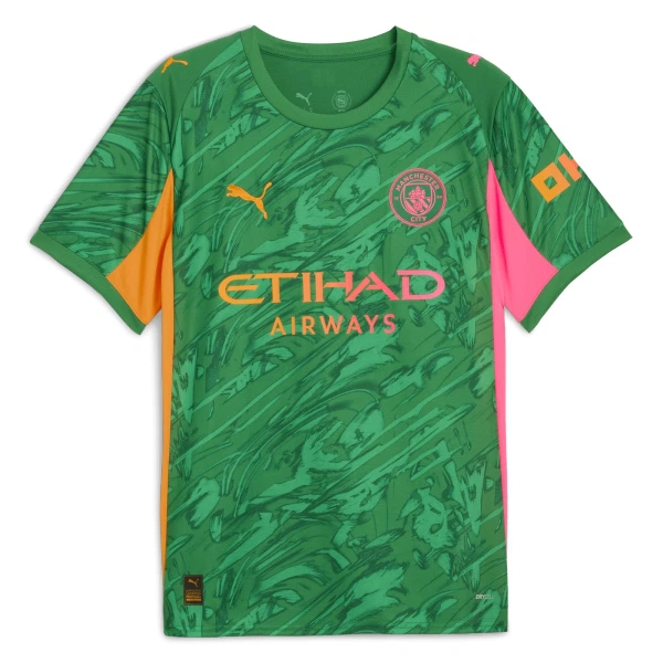 Manchester City Ederson M. 31 Keeper Shirt Heren 2025/26 Groene