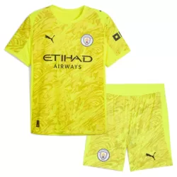 Manchester City Ederson M. 31 Keeper Tenue Kind 2025/26 Gele