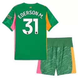 Manchester City Ederson M. 31 Keeper Tenue Kind 2025/26 Groene Manchester City Ederson M. 31 Keeper Tenue Kind 2025/26 Groene