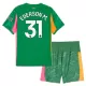 Manchester City Ederson M. 31 Keeper Tenue Kind 2025/26 Groene
