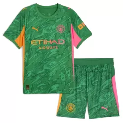 Manchester City Ederson M. 31 Keeper Tenue Kind 2025/26 Groene