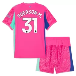 Manchester City Ederson M. 31 Keeper Tenue Kind 2025/26 Roze Manchester City Ederson M. 31 Keeper Tenue Kind 2025/26 Roze