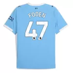 Manchester City Foden 47 Shirt Heren Thuis 2025/26
