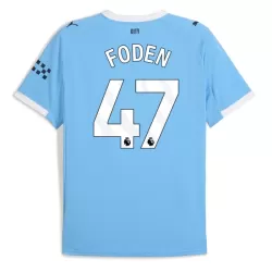 Manchester City Foden 47 Shirt Heren Thuis 2025/26 Manchester City Foden 47 Shirt Heren Thuis 2025/26