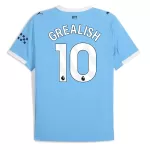 Manchester City Grealish 10 Shirt Heren Thuis 2025/26