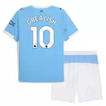 Manchester City Grealish 10 Tenue Kind Thuis 2025/26