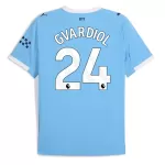 Manchester City Gvardiol 24 Shirt Heren Thuis 2025/26