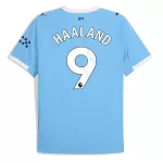 Manchester City Haaland 9 Shirt Heren Thuis 2025/26