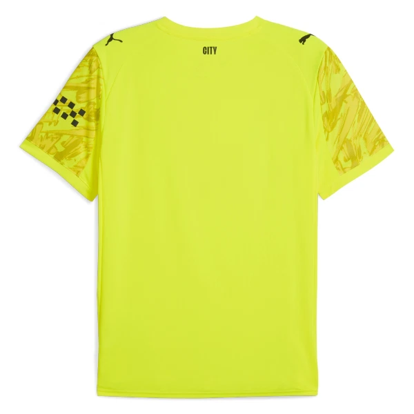 Manchester City Keeper Shirt Heren 2025/26 Gele