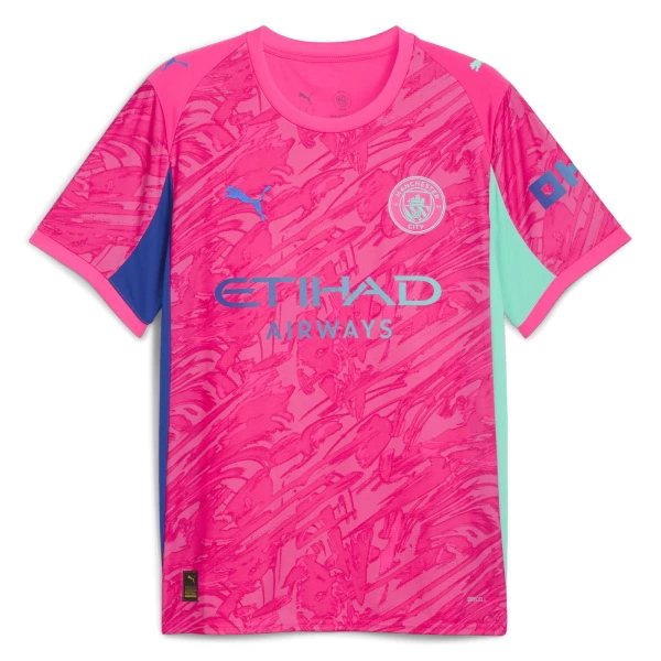 Manchester City Keeper Shirt Heren 2025/26 Roze Manchester City Keeper Shirt Heren 2025/26 Roze