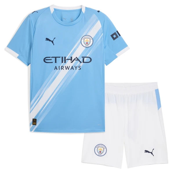 Manchester City Marmoush 7 Tenue Kind Thuis 2025/26