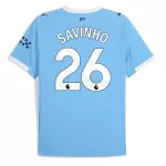 Manchester City Savinho 26 Shirt Heren Thuis 2025/26
