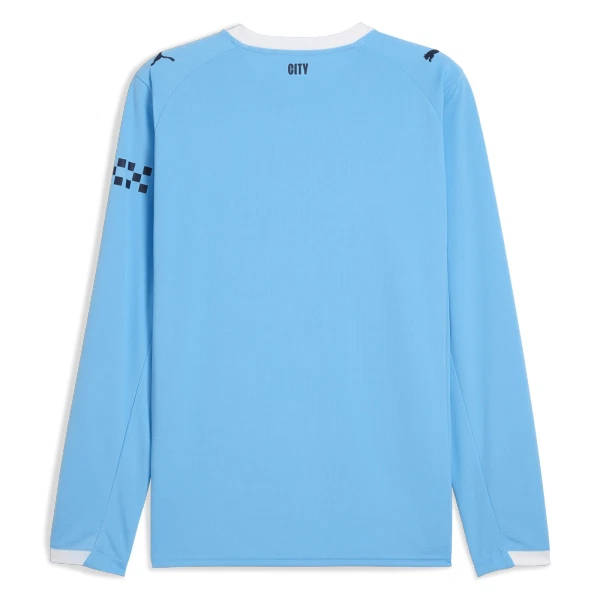 Manchester City Shirt Heren Thuis 2025/26 Lange Mouw
