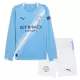 Manchester City Tenue Kind Thuis 2025/26 Lange Mouw Manchester City Tenue Kind Thuis 2025/26 Lange Mouw