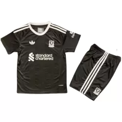 Liverpool Keeper Tenue Kind 2025/26 Zwarte Liverpool Keeper Tenue Kind 2025/26 Zwarte