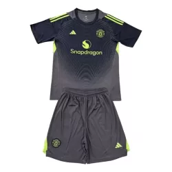 Manchester United Keeper Tenue Kind 2025/26 Zwarte Manchester United Keeper Tenue Kind 2025/26 Zwarte