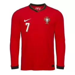 Portugal Ronaldo 7 Shirt Heren Thuis 2025 Lange Mouw