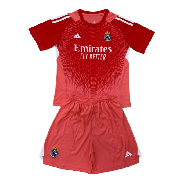 Real Madrid Keeper Tenue Kind 2025/26 Rode
