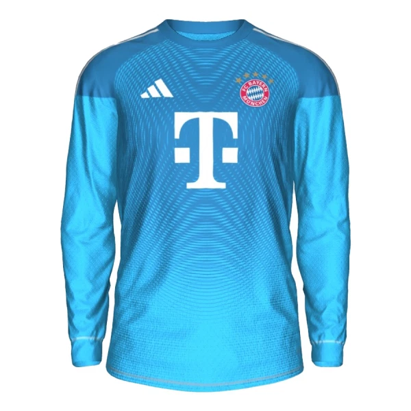 FC Bayern München Keeper Shirt Heren 2025/26 Lange Mouw Blauwe