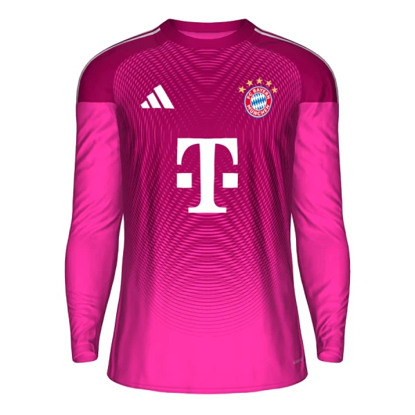 FC Bayern München Keeper Shirt Heren 2025/26 Lange Mouw Roze